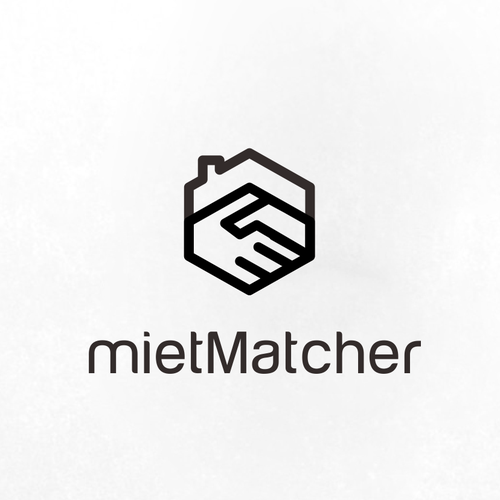 Rental logo with the title 'mietMatcher'
