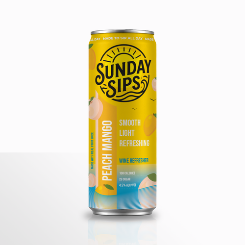 Can design with the title 'RTD Drink Can Design'