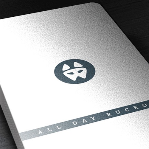 Fitness logo with the title 'Create a 1 or 2 color dog logo'