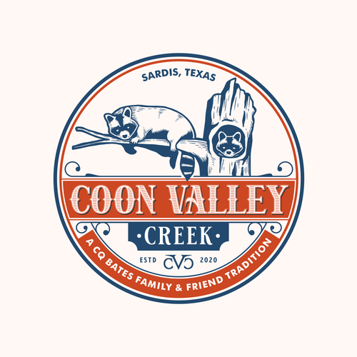 Valley logo with the title 'Logo for Coon Valley'