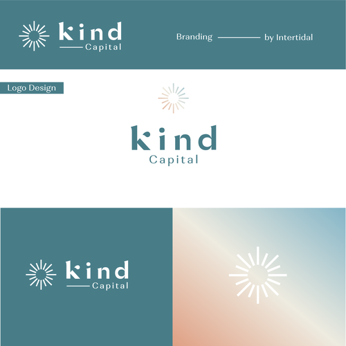Finance logo with the title 'Kind Capital Logo'
