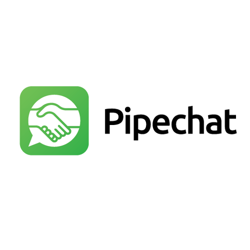 Chrome design with the title 'Pipechat'