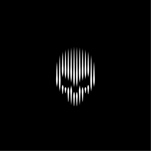 Soundwave logo with the title 'Skull Logo'