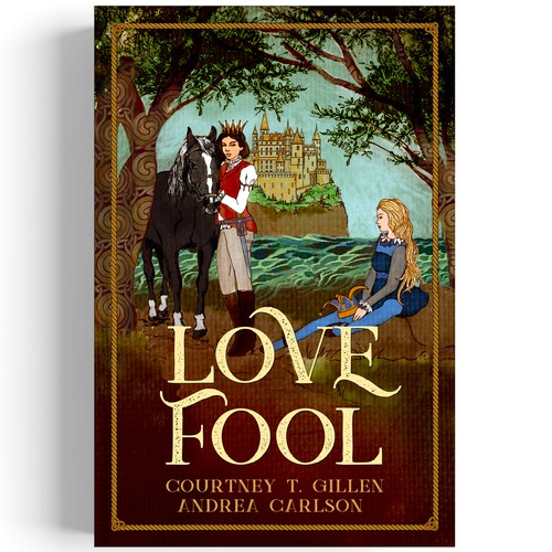 Fairy tale design with the title 'Love Fool'