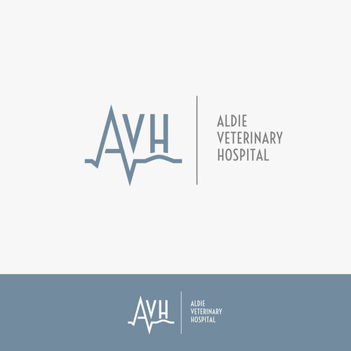 Hospital design with the title 'ALDIE Veterinary Hospital '