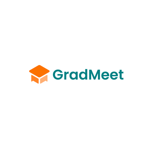 Cap design with the title 'gradmeet'