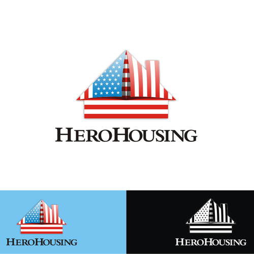 Award design with the title 'Army housing'