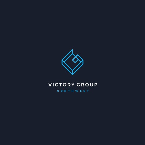3D logo with the title 'Victory Group'
