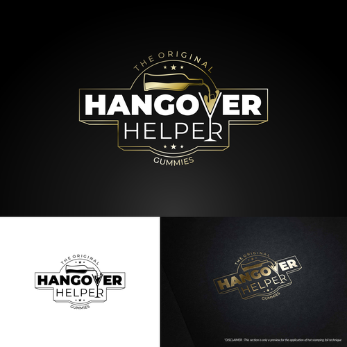 Moonshine logo with the title 'The Original HANGOVER HELPER Gummies'