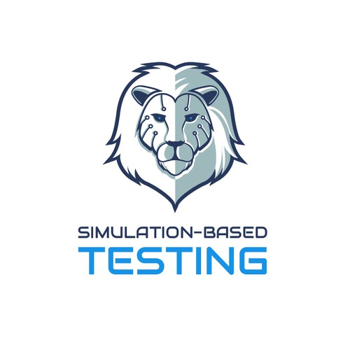 Android logo with the title 'Logo concept for a tech company'