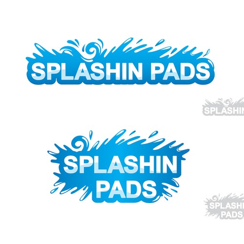 Splash logo with the title 'Splashin Pads'
