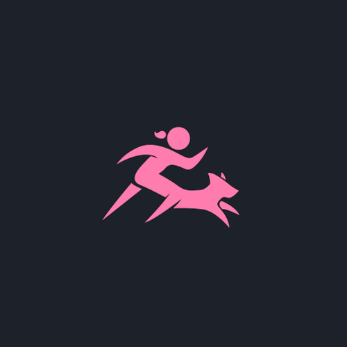 Woman logo with the title 'KYBFF - Keep Your Best Friend Fit'