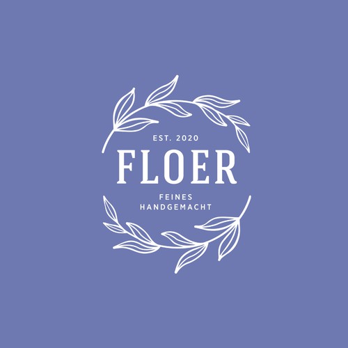 Bakery brand with the title 'logo concept for Floer'