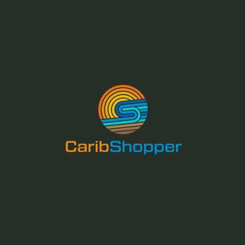 Ecommerce logo, Online shop logo, V letter