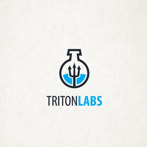 Environmental logo with the title 'TritonLabs logo'