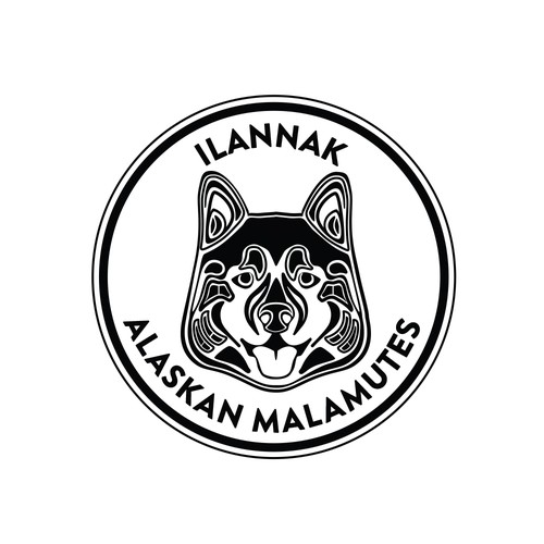 Chief logo with the title 'Ilannak Alaskan Malamutes'