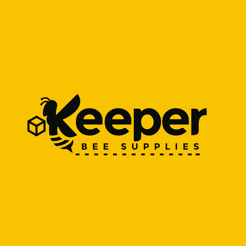 Beekeeping logo with the title 'Logo design for a bee keeper equipment supplier.'