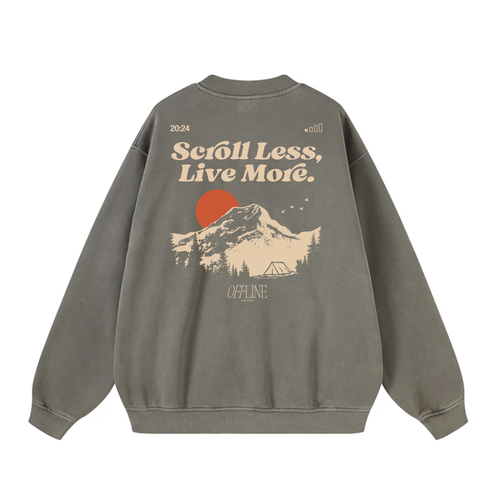 Woods design with the title 'Vintage style, timeless also simple T-shirt'