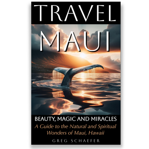 Travel book cover with the title 'Travel Maui'