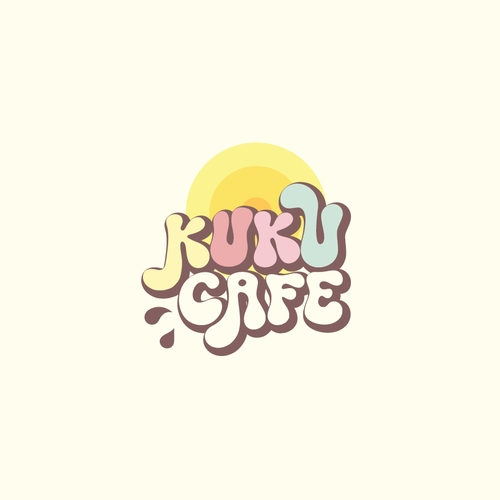 Pastel logo with the title 'Logo design contest entry'