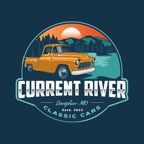 Bmw logo with the title 'A new business where Classic Cars meet the great outdoors!'