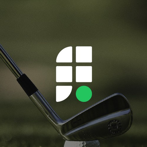Calendar design with the title 'Modern SaaS Branding for Golf Booking.'