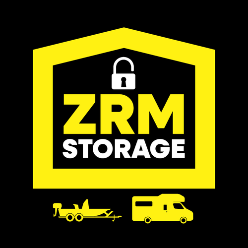 Storage logo with the title 'Logo for a Storage Company'