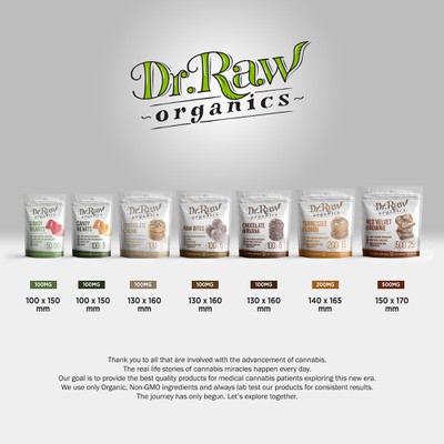 PRODUCT PACKAGING FOR DR RAW