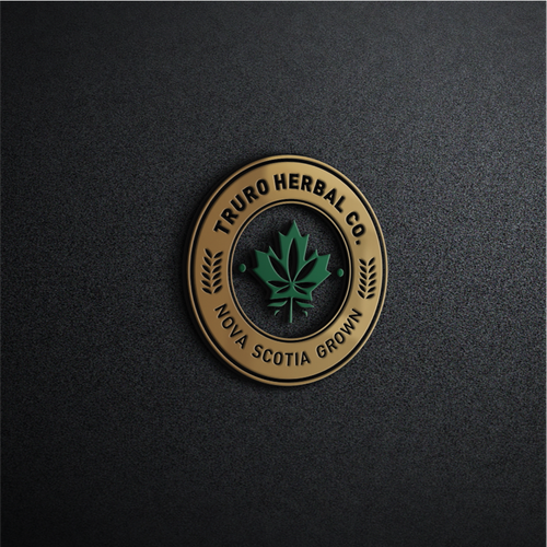 Herbal logo with the title 'Truro Herbal Co. Nova Scotia Grown'