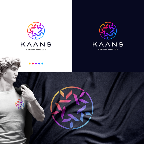 K logo with the title 'Kaans'