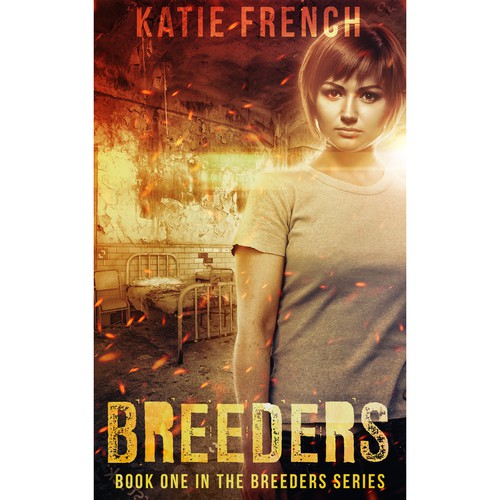 Dystopian book cover with the title 'Breeders.'