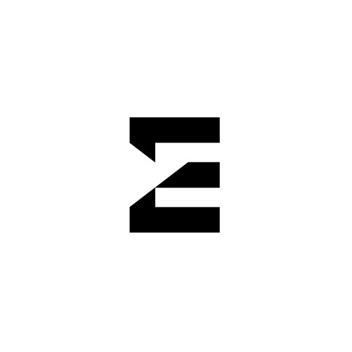 Clean logo with the title 'Modern Logo for an Electronics Company'