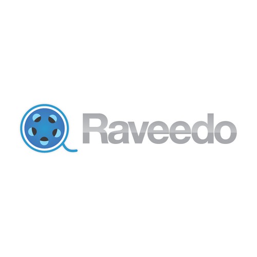 Producer logo with the title 'Challenge your imagination - Create Raveedo Logo'