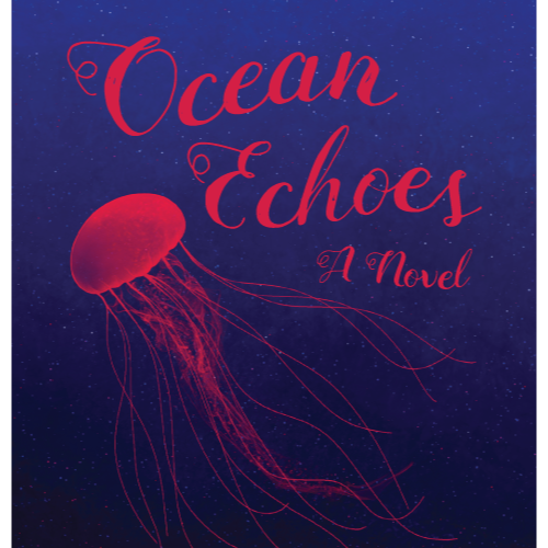 Jellyfish design with the title 'Book cover'