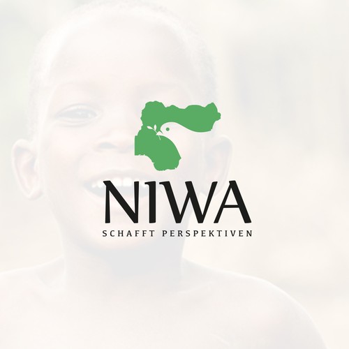 Dove design with the title 'Logo for NIWA company'