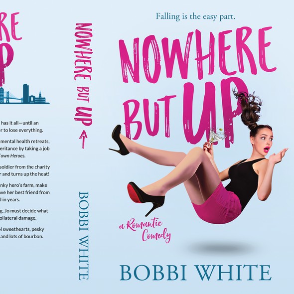 Cute book cover with the title 'Nowhere but Up'