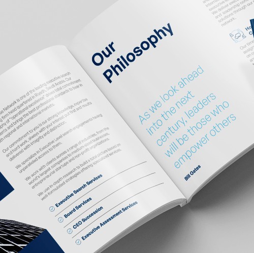 Profile design with the title 'Company Profile '