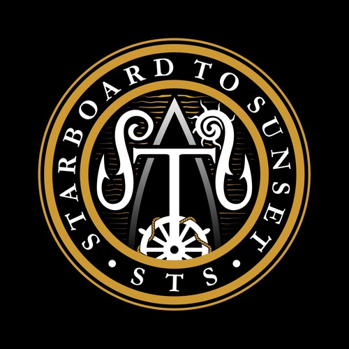 Hook design with the title 'Starboard to sunset'