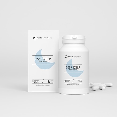 Capsule packaging with the title 'Dzzp Slzzp - '
