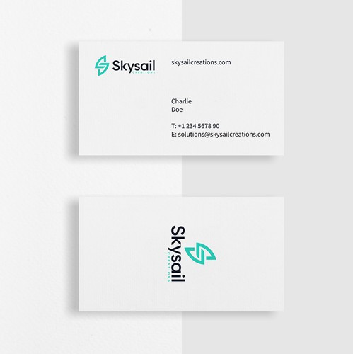 Envelope design with the title 'Stationery'