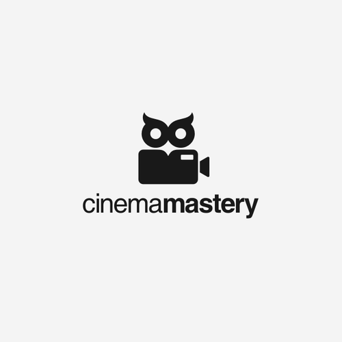 Film production logo with the title 'Cinema Mastery'