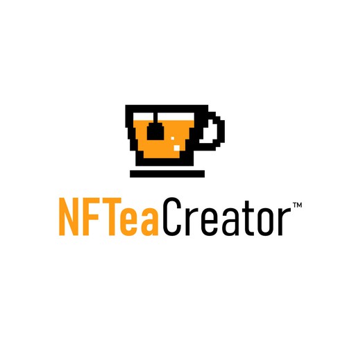 Tea logo with the title 'NFTea Creator logo '