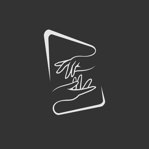 Tablet logo with the title 'HAND & TABLET ILUSTRATION'