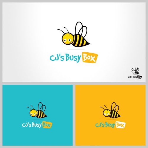 Education brand with the title 'CJ's Busy Box'