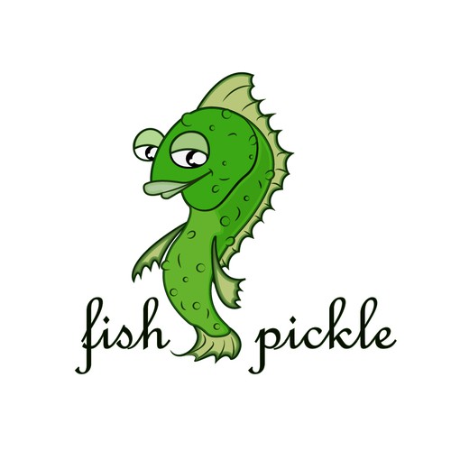 Fish t-shirt with the title 'fish pickle'