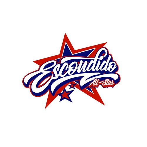 Softball logo with the title 'Girls Softball'