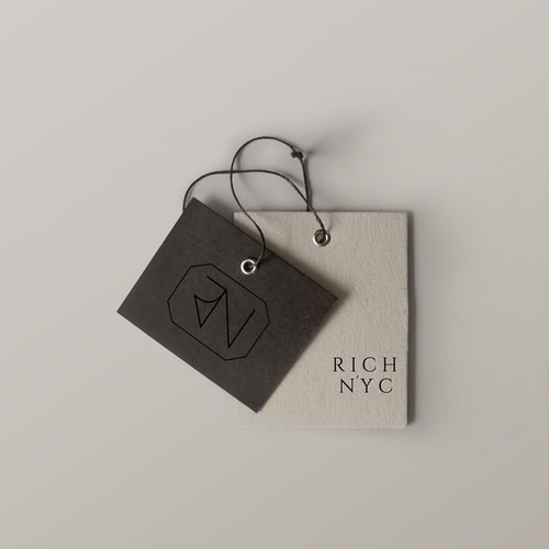 Exclusive logo with the title 'Simple design for exclusive fashion brand'