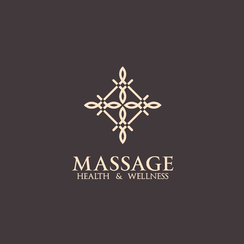 Rehab logo with the title 'Logo for a luxury massage therapy company'