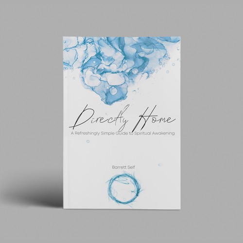 Meditation book cover with the title 'Directly Home: A Refreshingly Simple Guide to Spiritual Awakening'