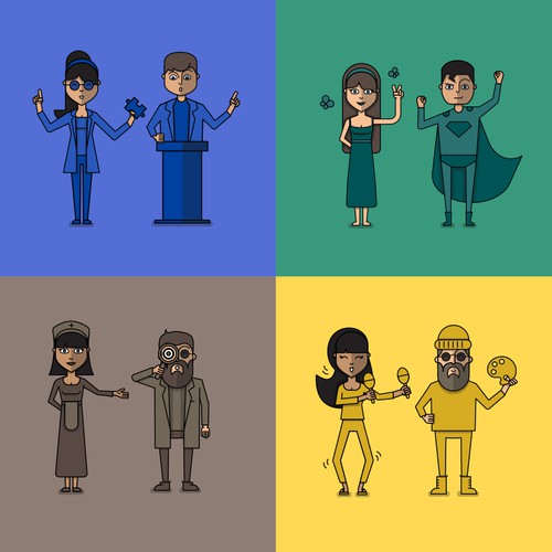 Avatar artwork with the title '16 Personalities Test'
